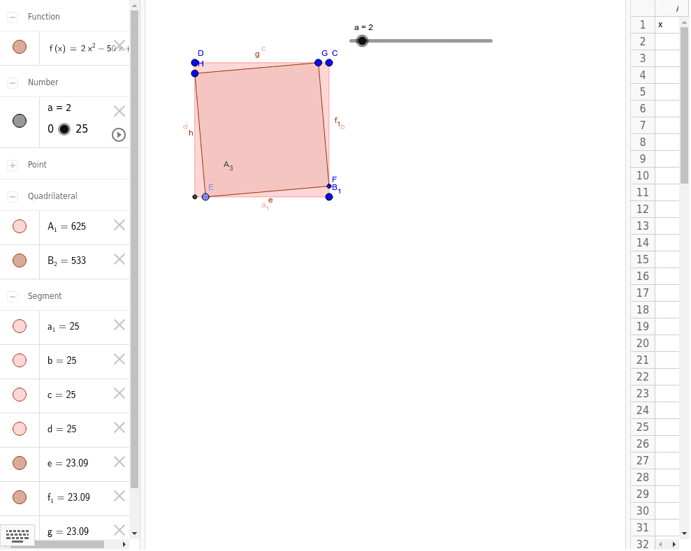 GeoGebra Applet