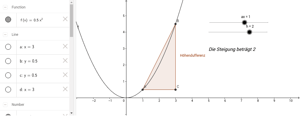 GeoGebra Applet