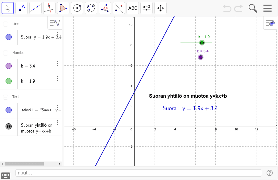 GeoGebra Applet