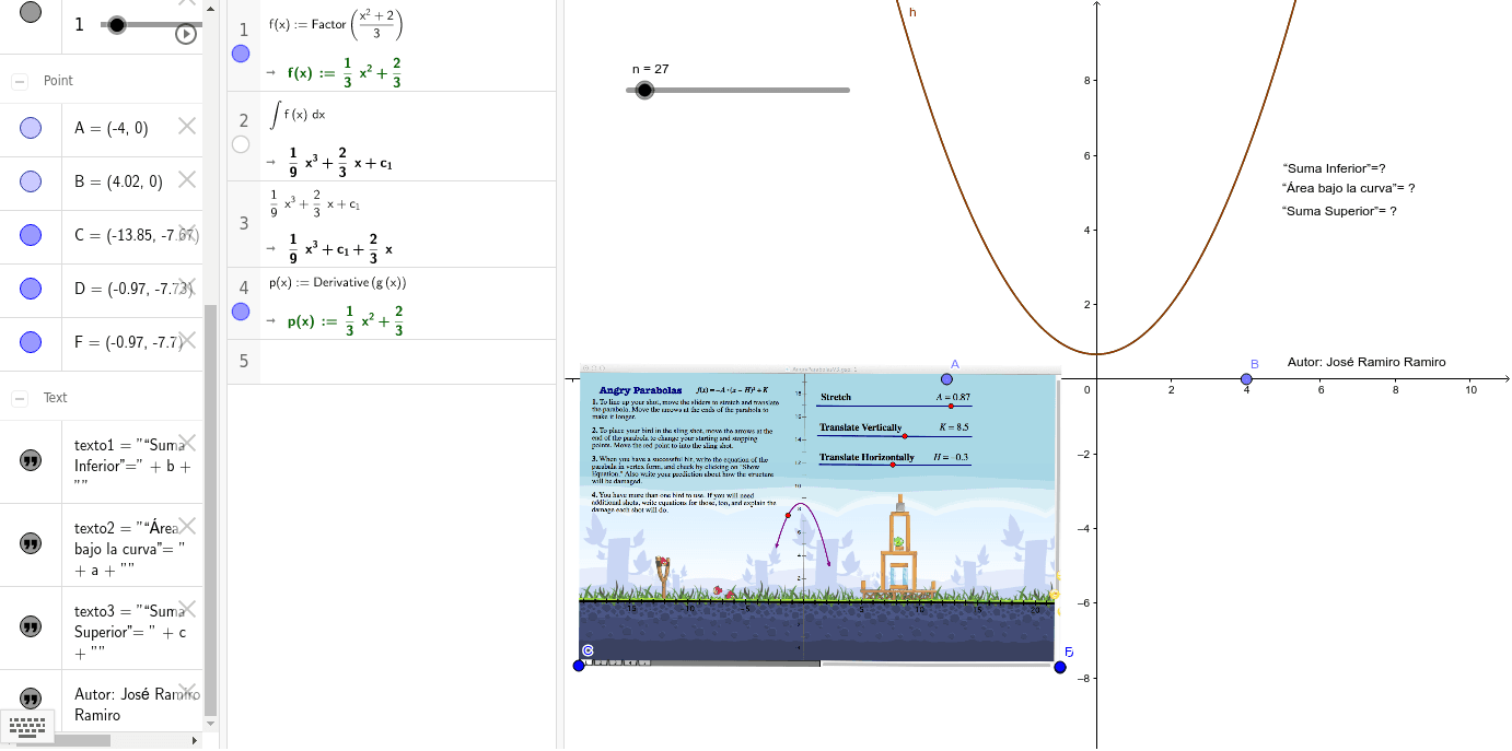 GeoGebra Applet