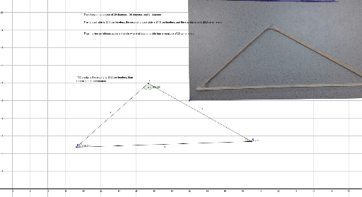 Unit 3 triangles test – GeoGebra