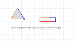 RectTri Area vs. Perimeter Drafts