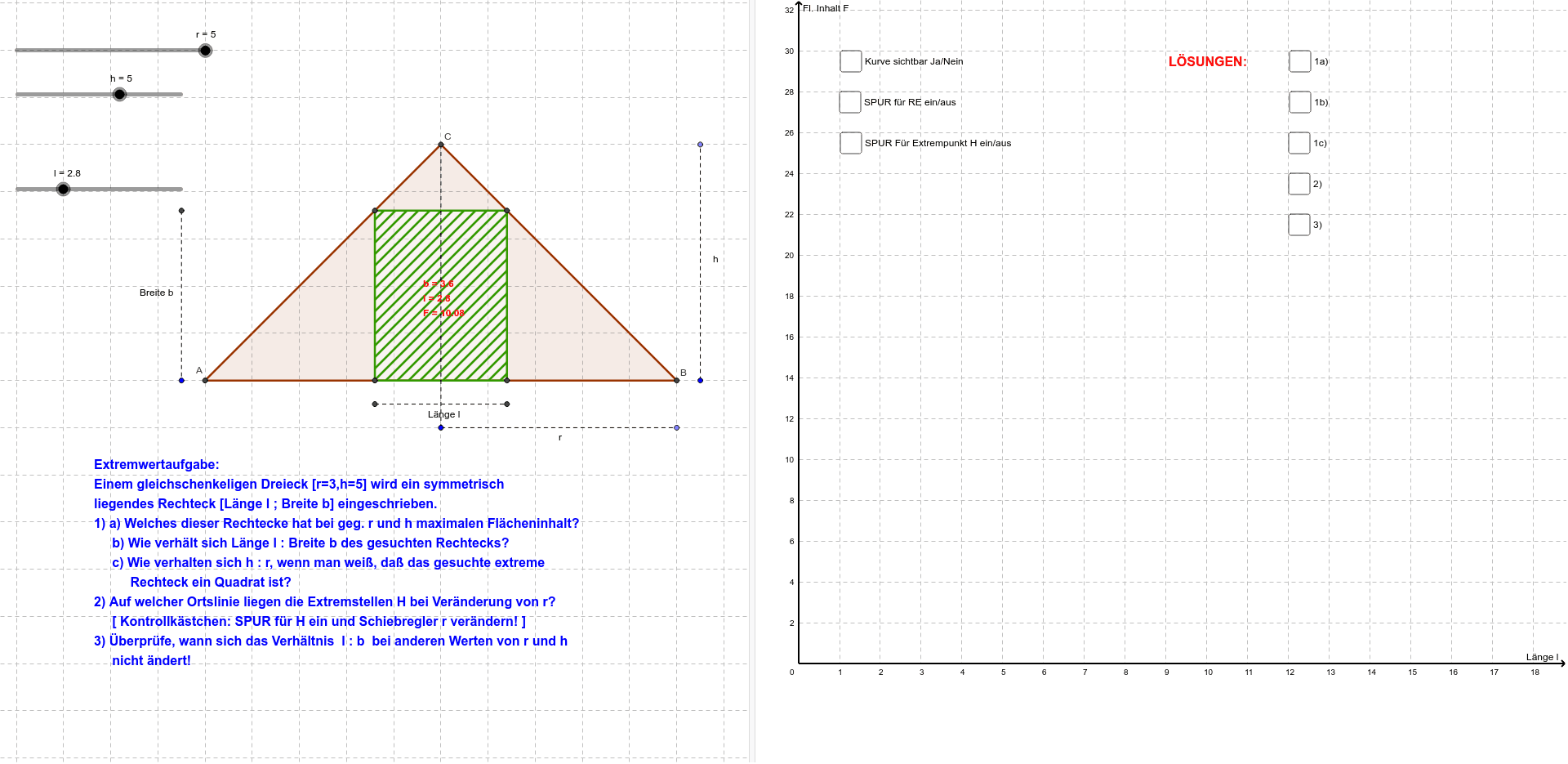 GeoGebra Applet