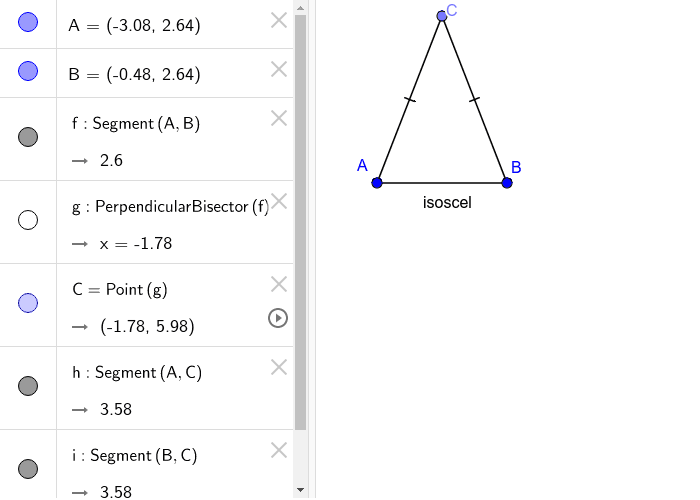 GeoGebra Applet