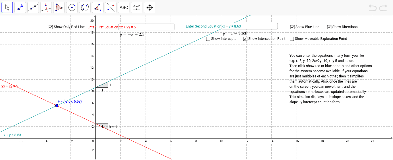 GeoGebra Applet