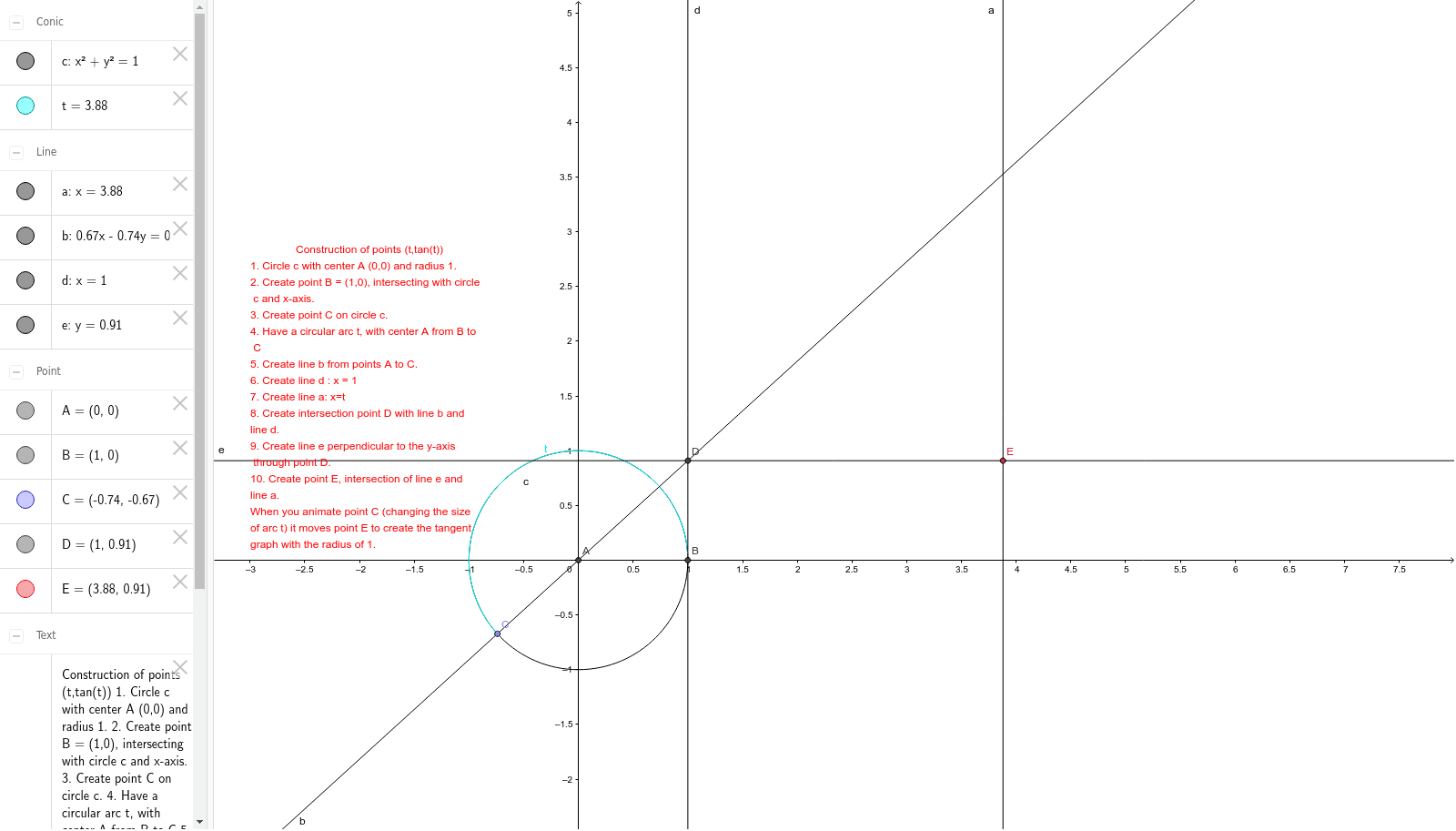 GeoGebra Applet
