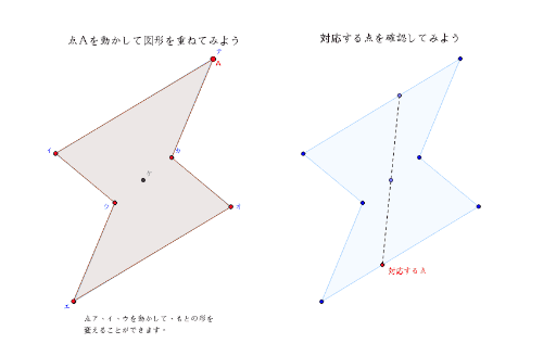 点対称な図形の観察 Geogebra 点対称な図形の観察 Geogebra