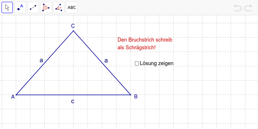 GeoGebra Applet