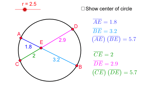 GeoGebra Applet