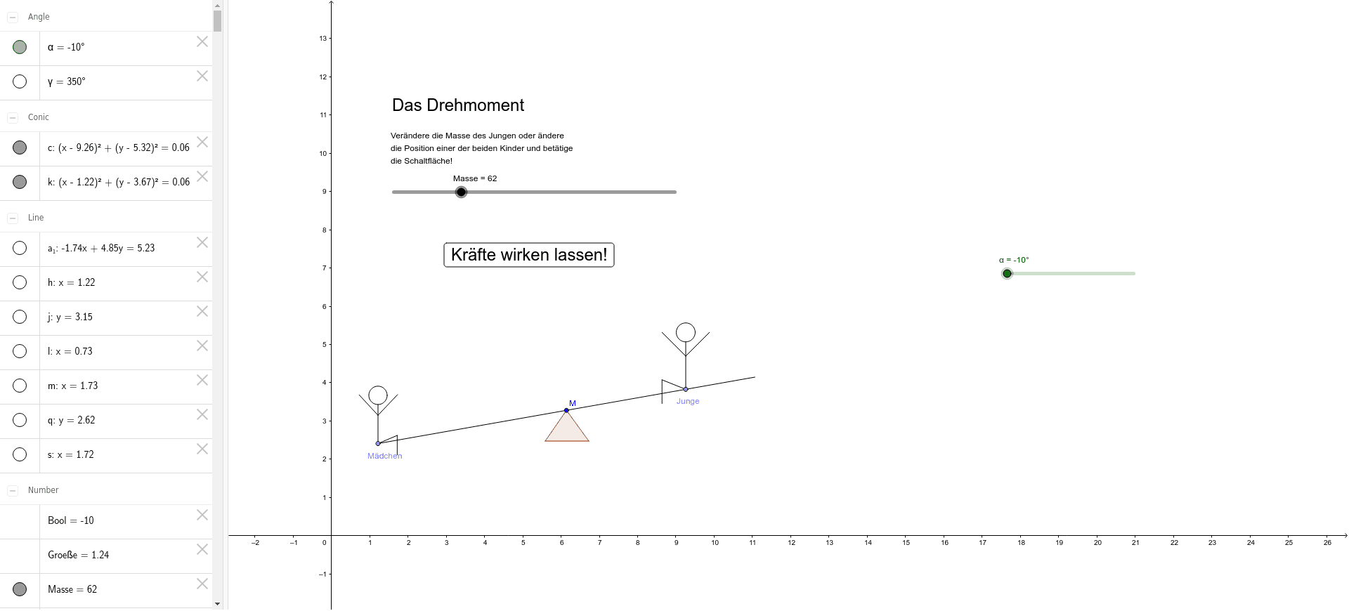 GeoGebra Applet