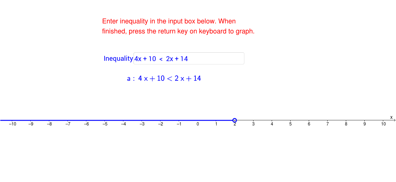 GeoGebra Applet