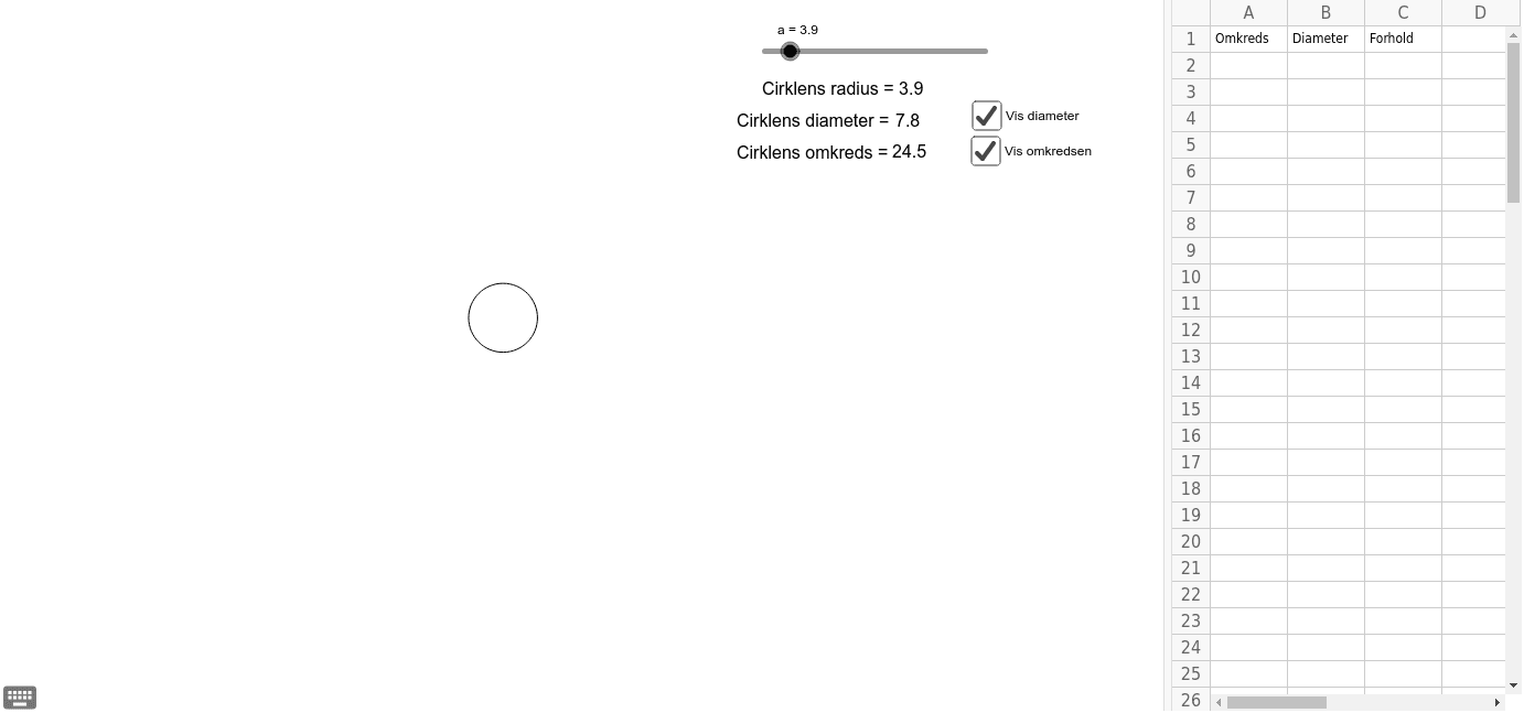 GeoGebra Applet