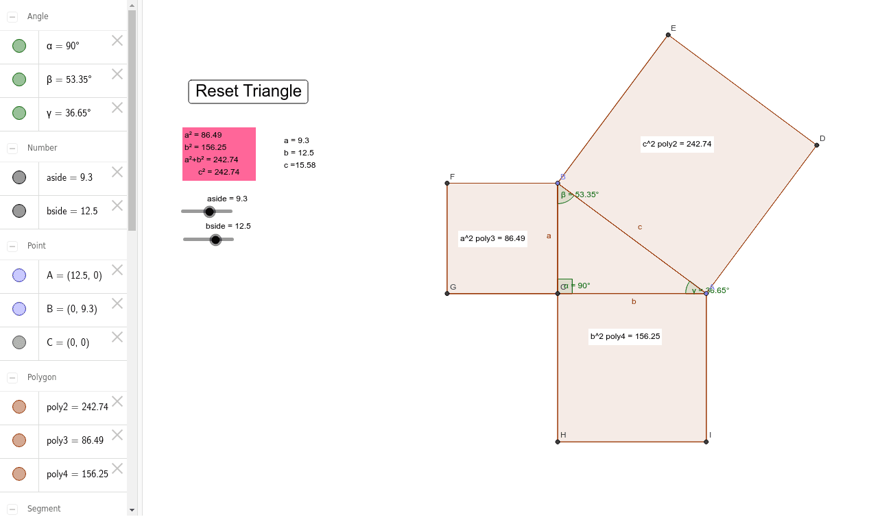 GeoGebra Applet