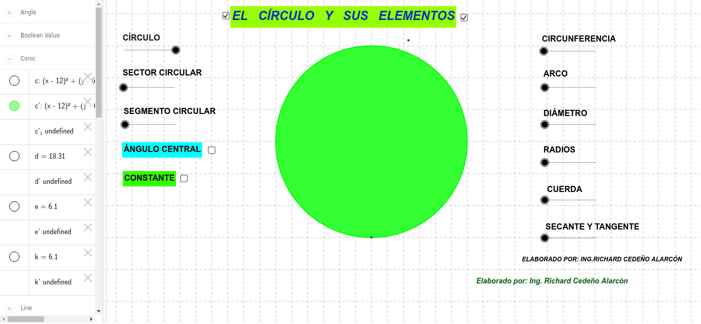 GeoGebra Applet