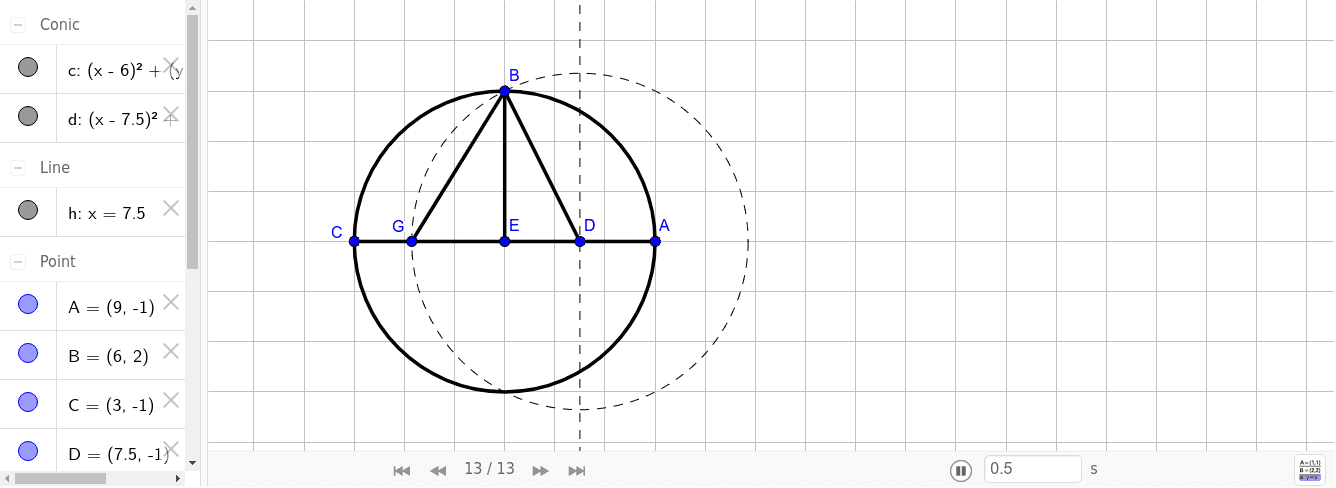 GeoGebra Applet