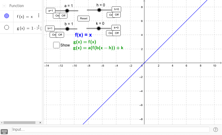 GeoGebra Applet