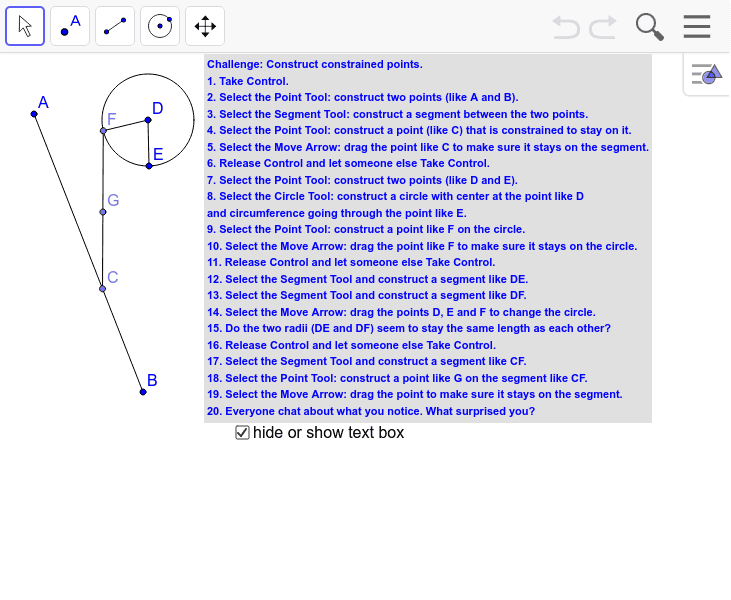 GeoGebra Applet