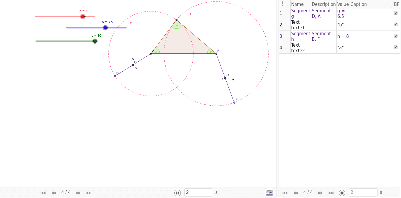 GeoGebra Applet
