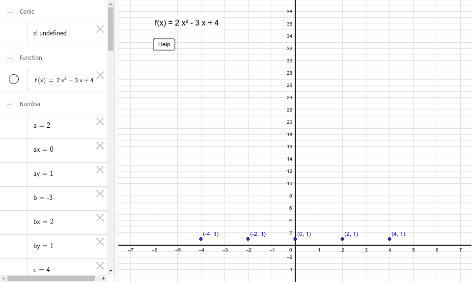 GeoGebra Applet
