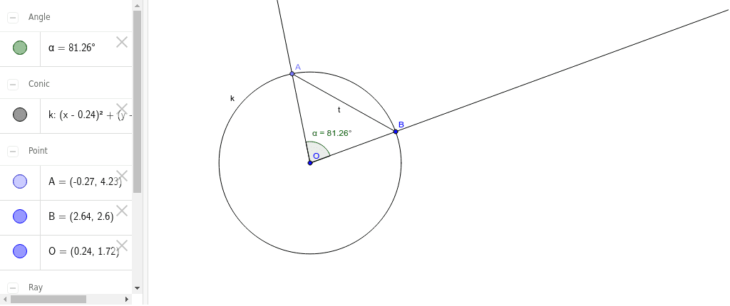GeoGebra Applet