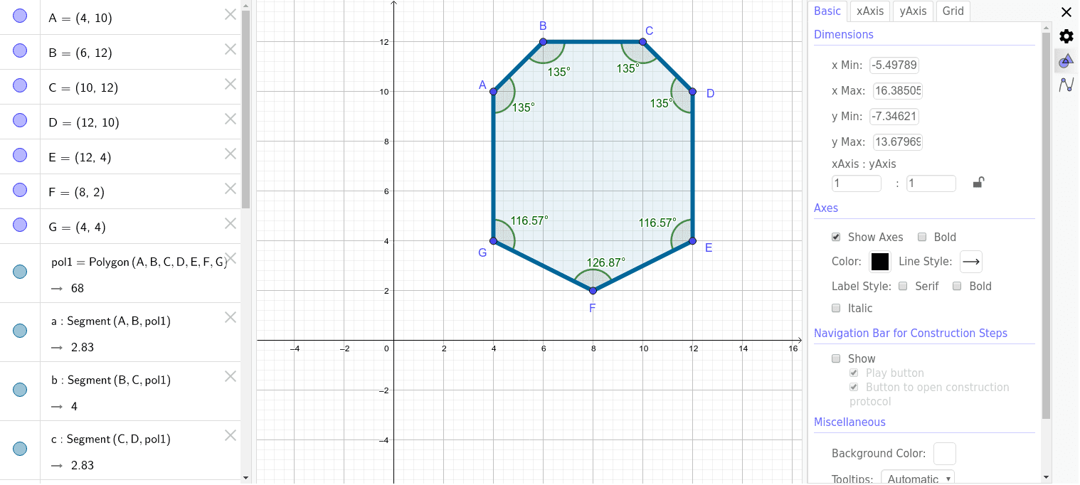 GeoGebra Applet
