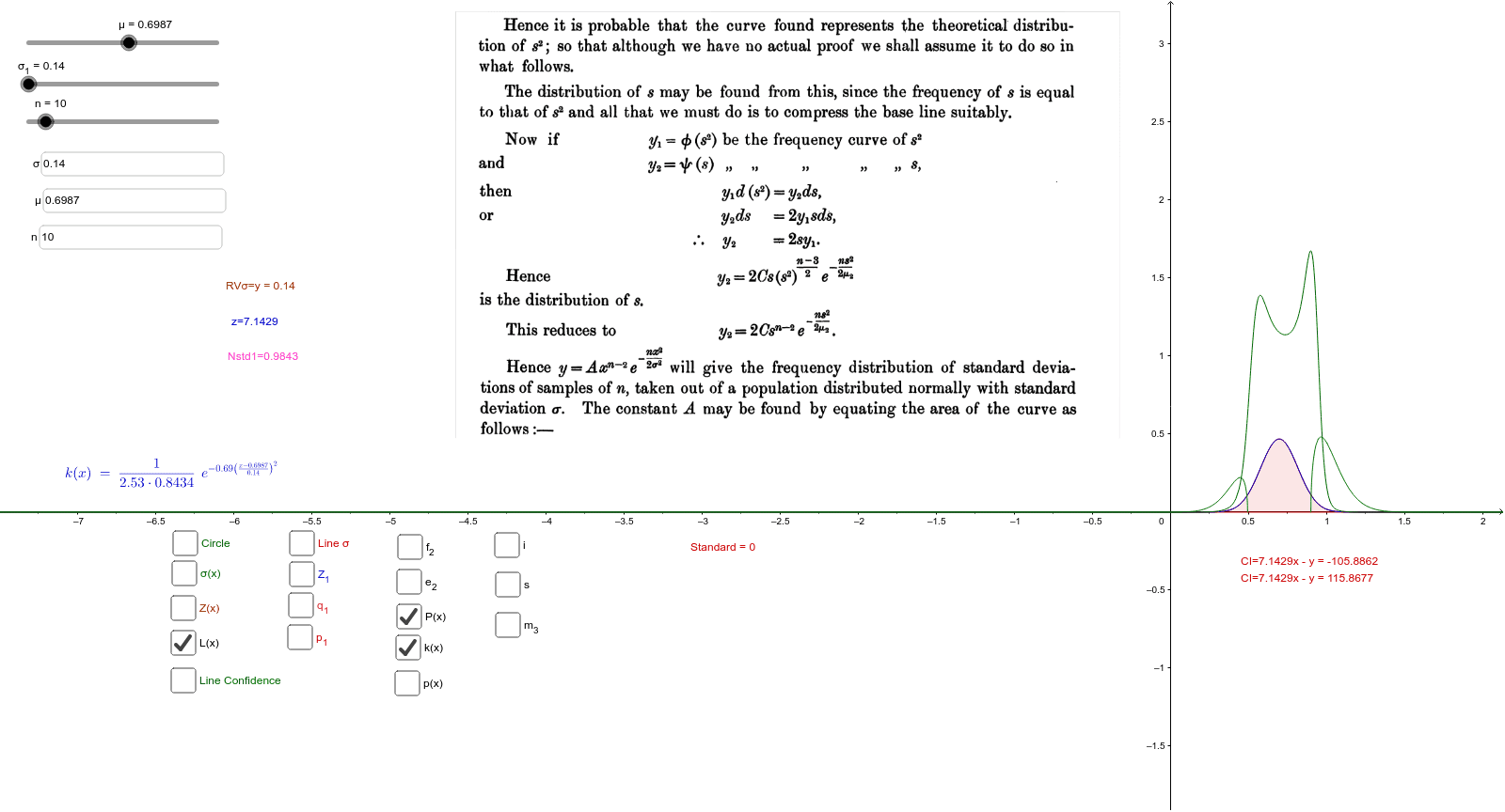 GeoGebra Applet