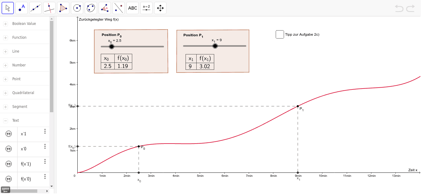 GeoGebra Applet