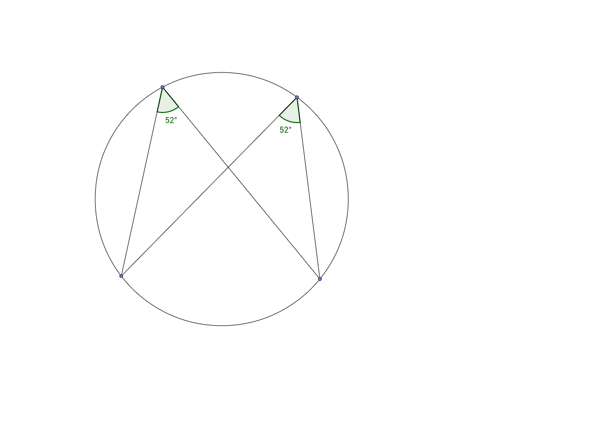 Circle Theorem 22 - Angles in the Same Segment – GeoGebra Within Angles In A Circle Worksheet