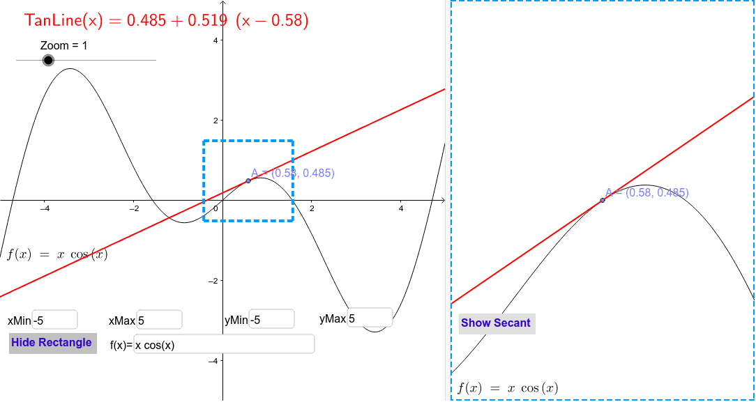 GeoGebra Applet
