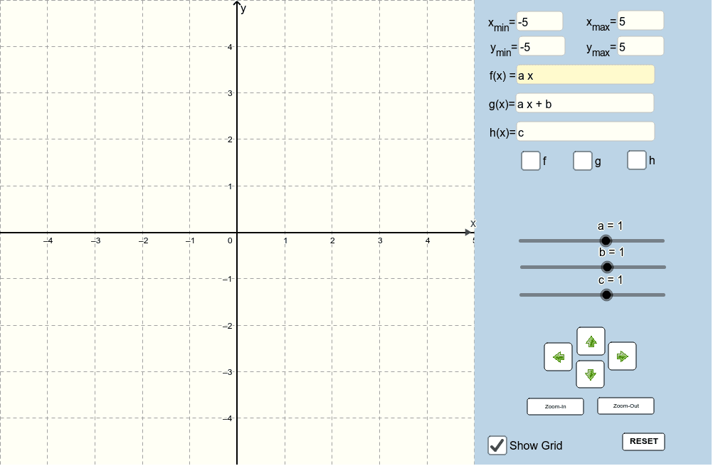 Geogebra graph