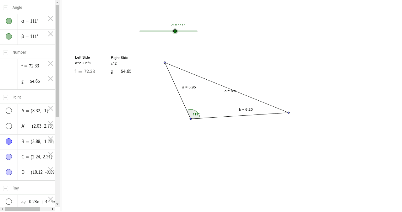 GeoGebra Applet