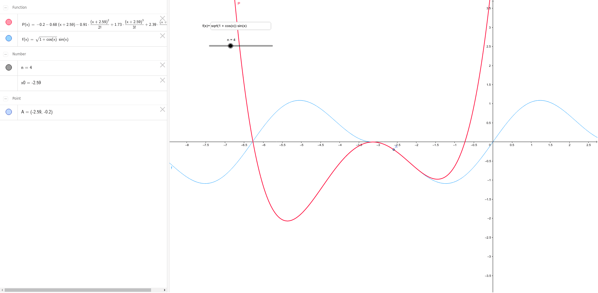 GeoGebra Applet
