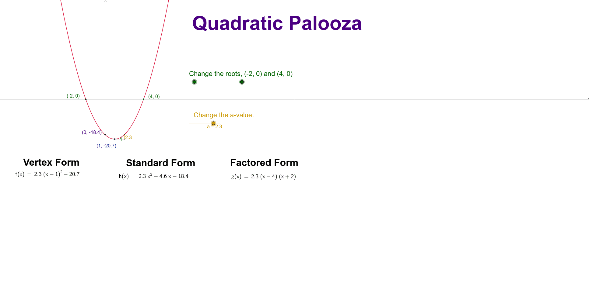 GeoGebra Applet