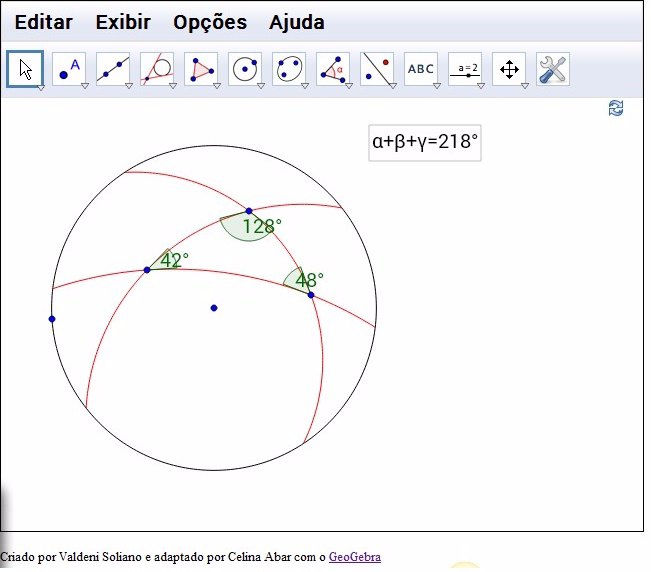 Elliptic Triangle