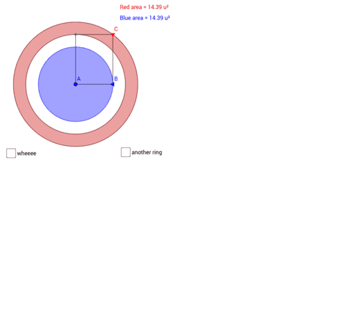 Ring and Circle – GeoGebra
