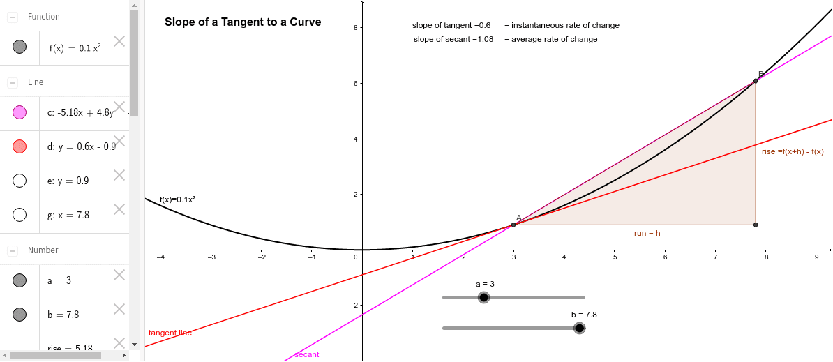 GeoGebra Applet