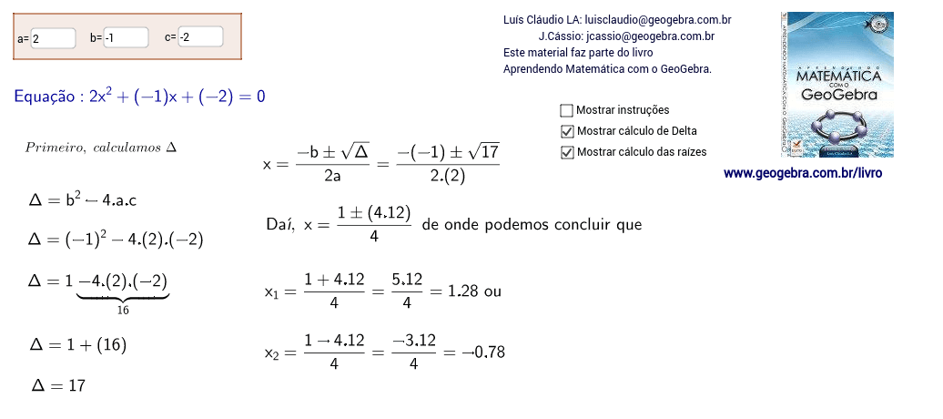 GeoGebra Applet