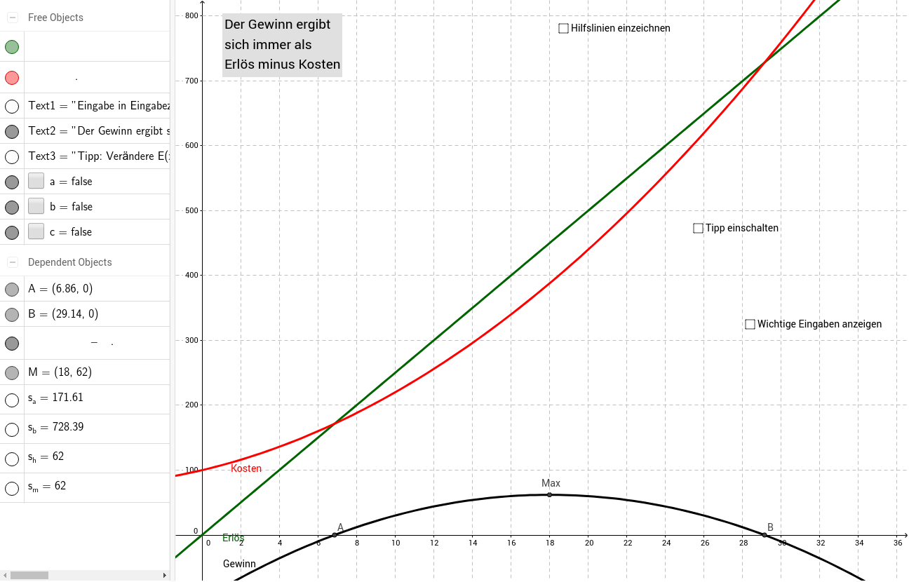 GeoGebra Applet