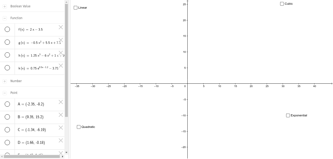 GeoGebra Applet