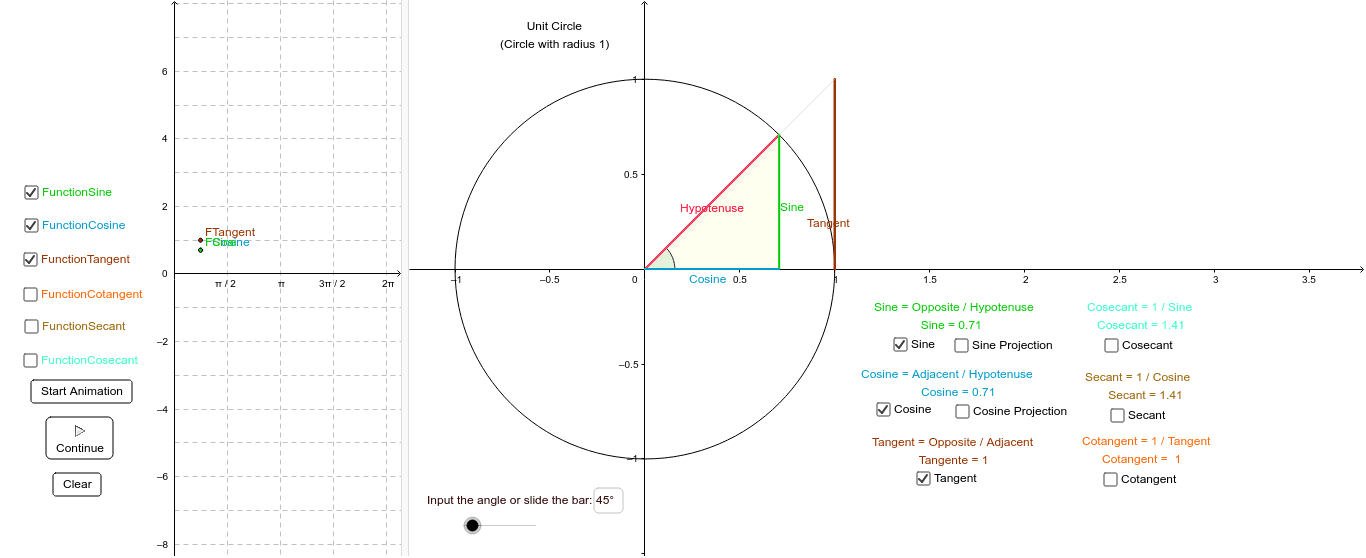 GeoGebra Applet