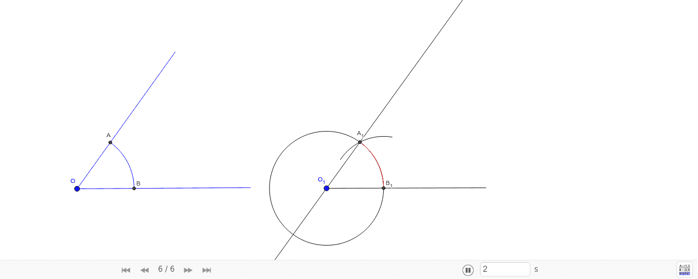 GeoGebra Applet