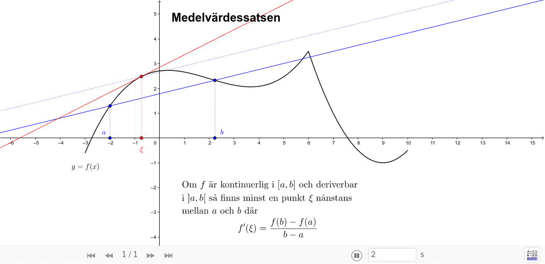 GeoGebra Applet