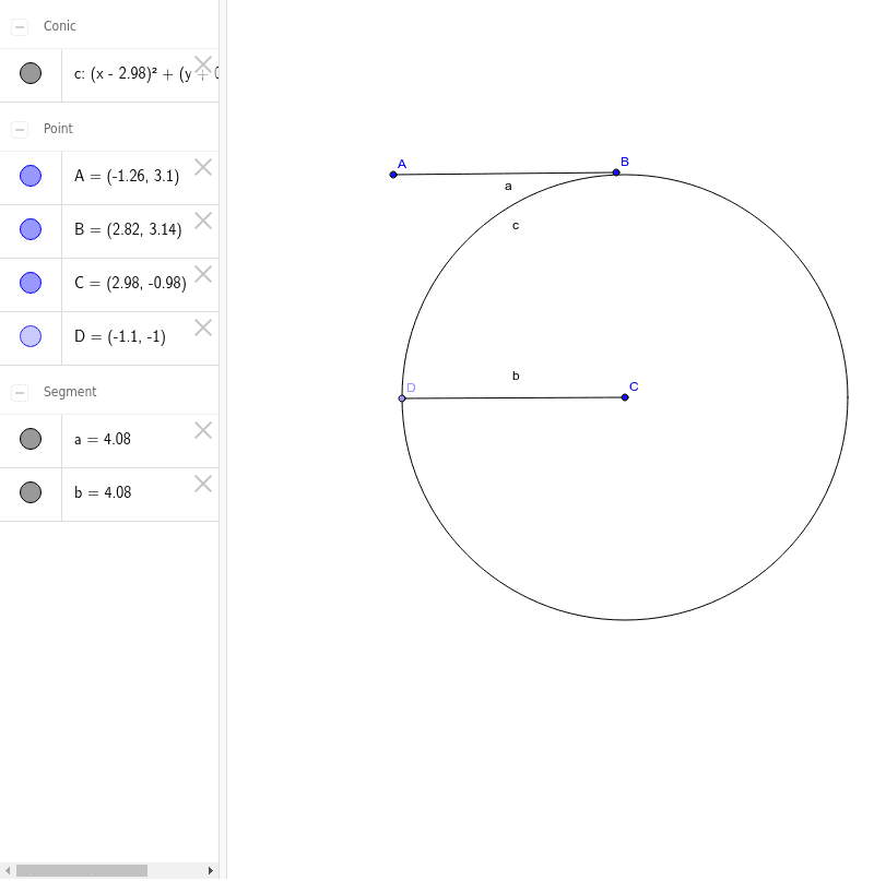 GeoGebra Applet
