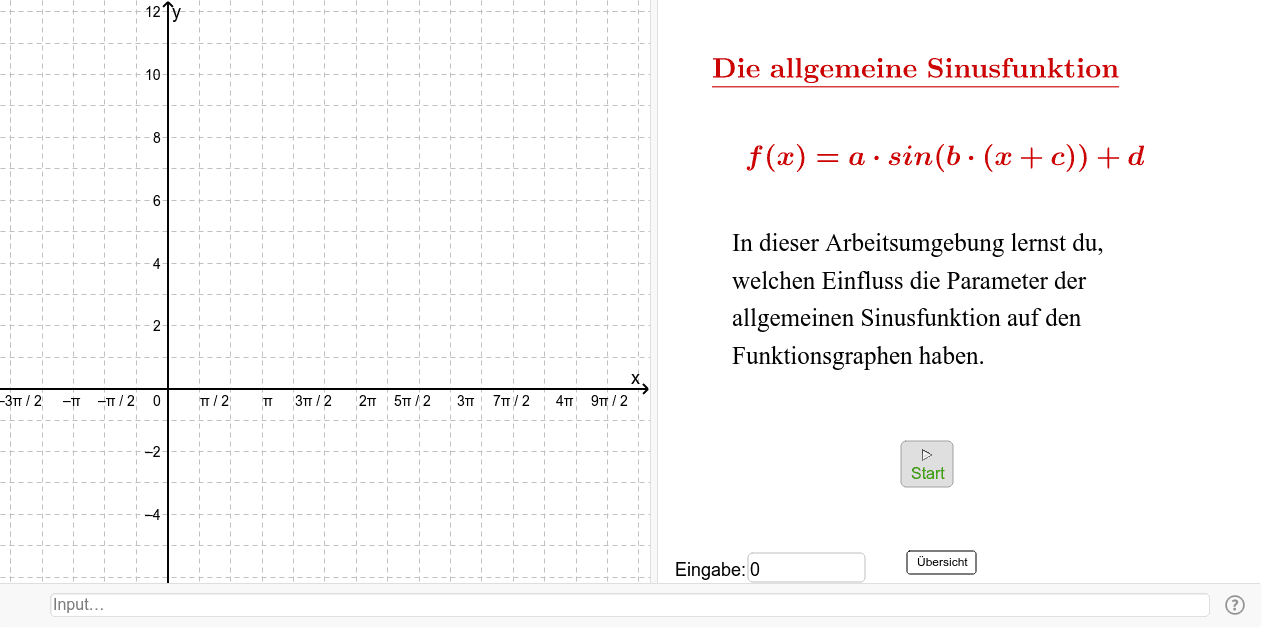 GeoGebra Applet