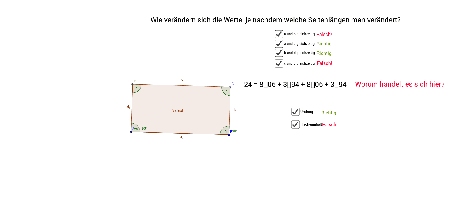 GeoGebra Applet