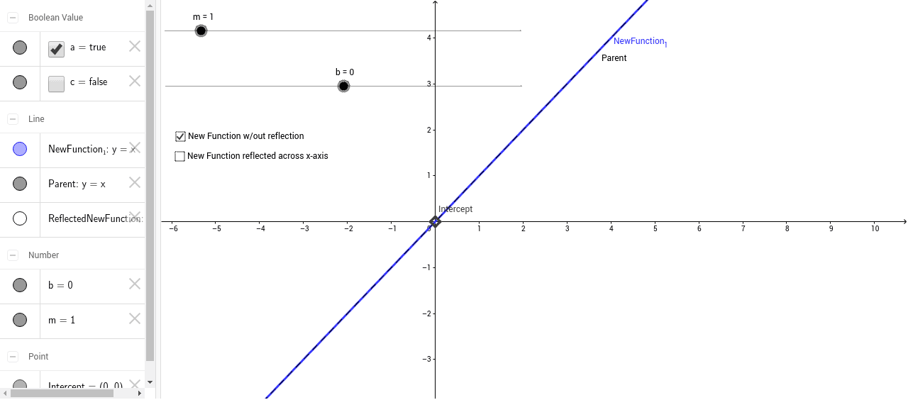 GeoGebra Applet