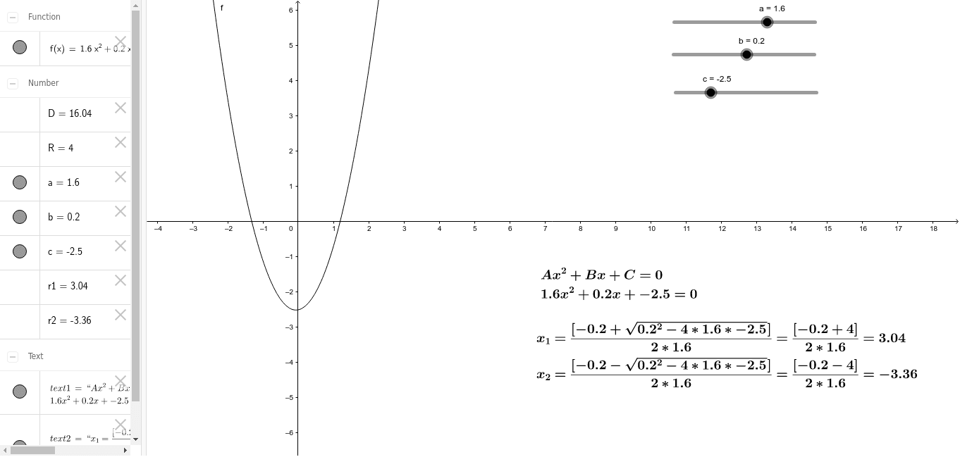 GeoGebra Applet