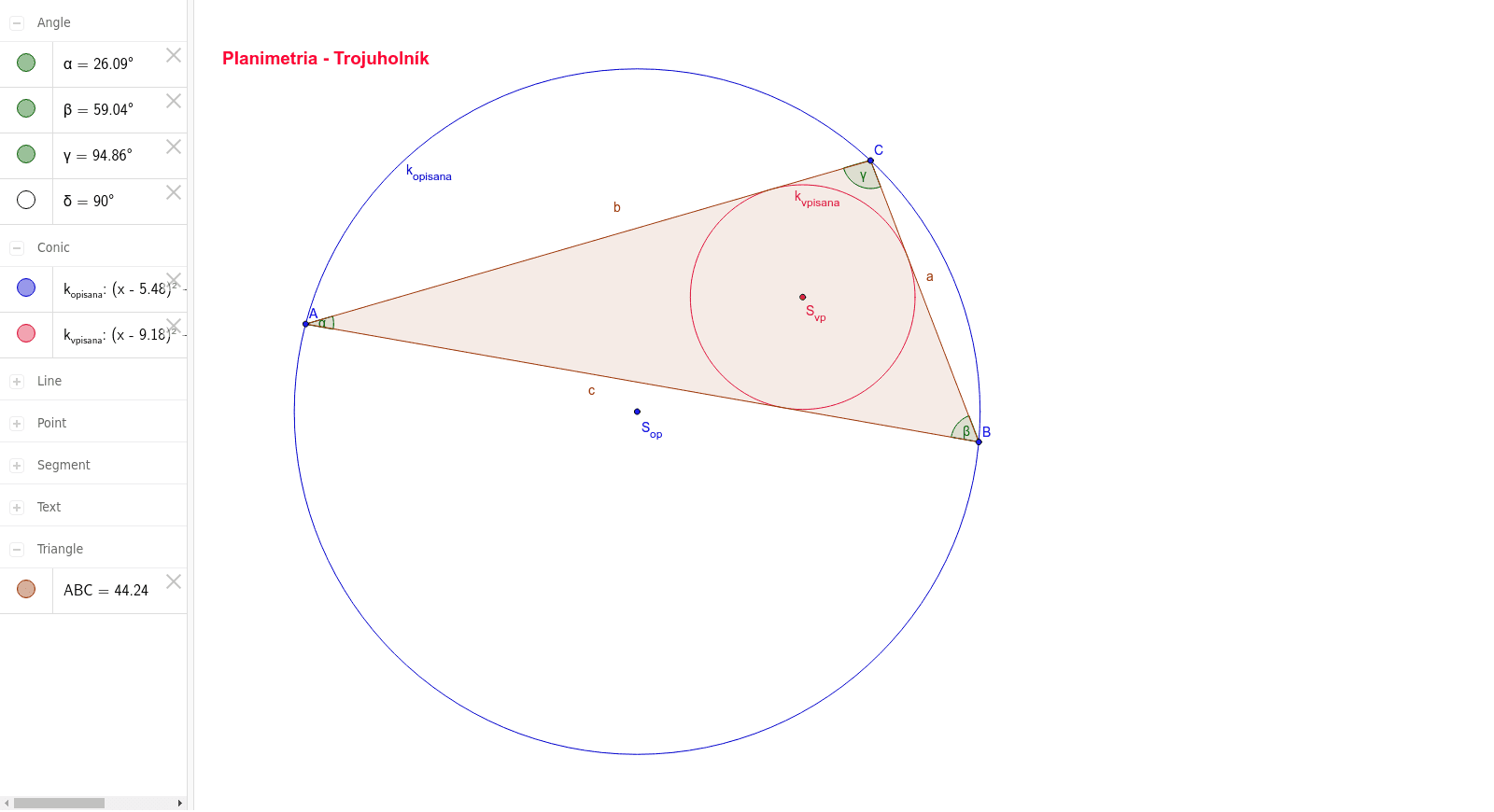 GeoGebra Applet