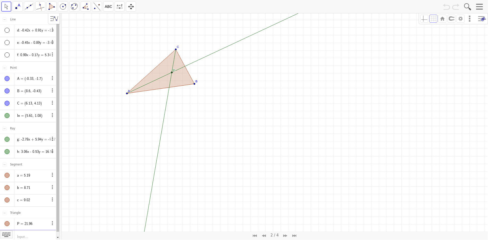 GeoGebra Applet