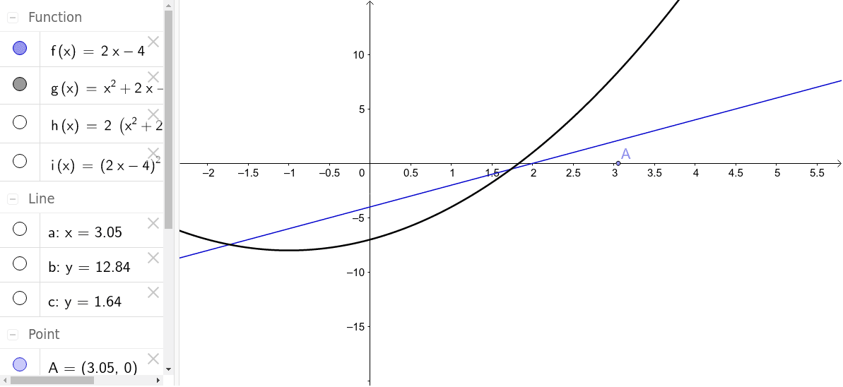 GeoGebra Applet
